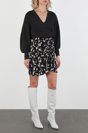 Ciara Mini Skirt in Black  IRO